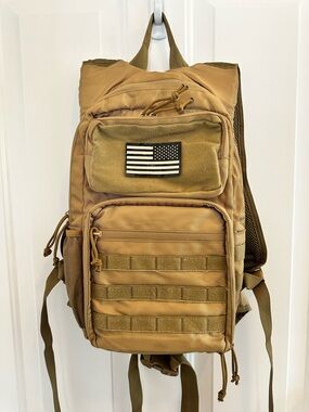 Tactical Multi-Purpose Baby Gear Diaper Bag /Patrol Coyote Backpack
